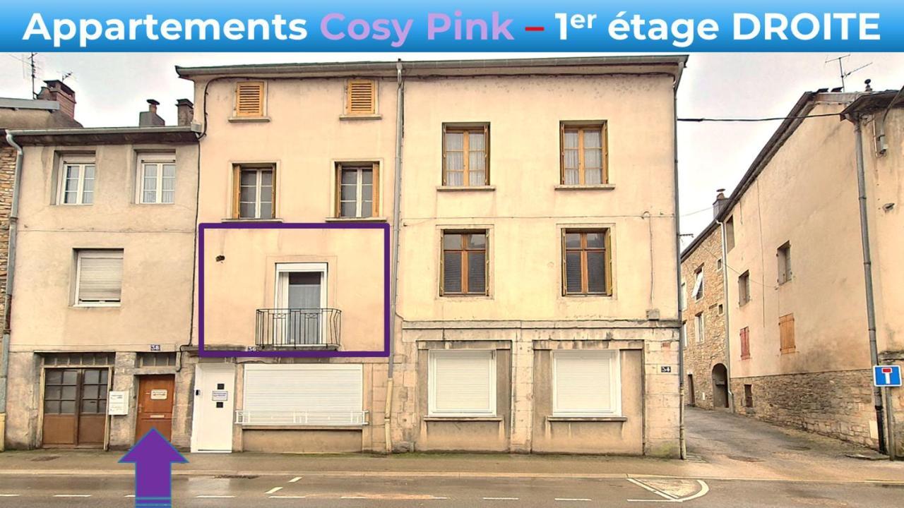 Appartement Cosy Pink Salins Les Bains Bagian luar foto